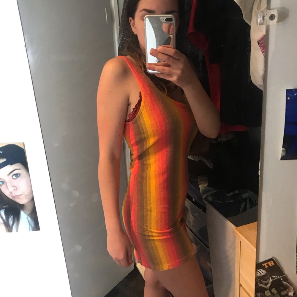 Urban outfitters striped dress